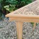 Pair of antique marquetry bedside tables