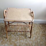 Rattan table