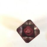 Pink Sommerso vase from Murano