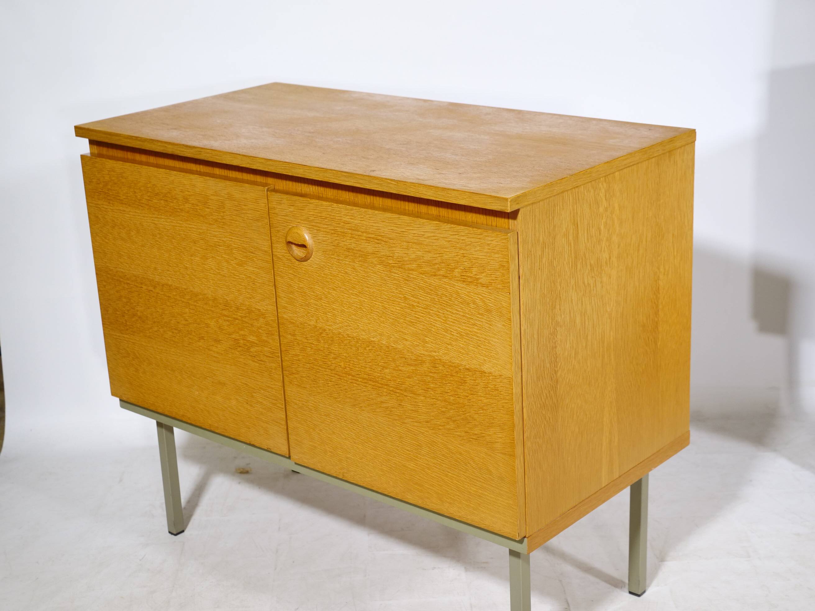 Modular Oak Shelving and Sideboard Set, 1960s