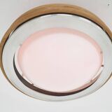 Doria bamboo ceiling light, Germany 1950's