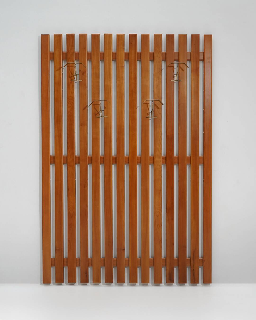 Wall-mounted coat rack by Gianfranco Frattini, 1950s