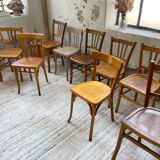 Set 11 Baumann bistro chairs