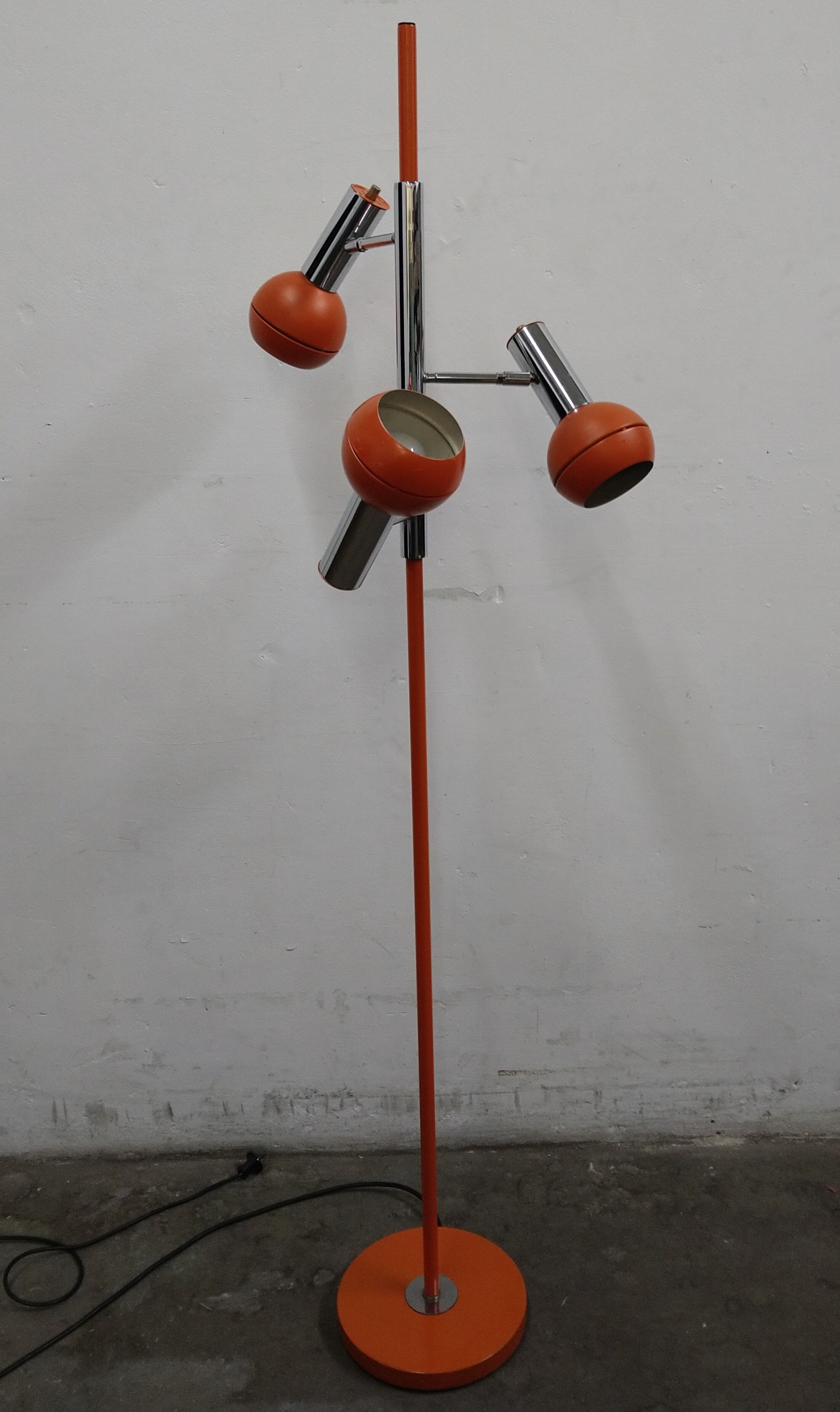Vloerlamp jaren "70 van Koch & Lowy
