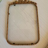 Old brass frame