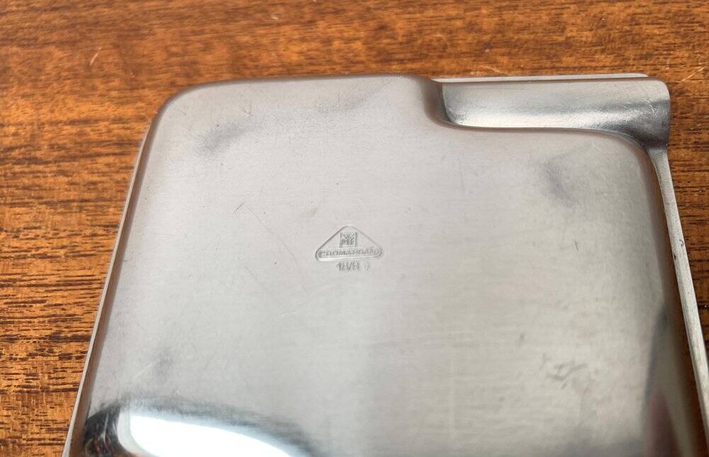 Minimalist mid-century ashtray by Wmf, 1960s.