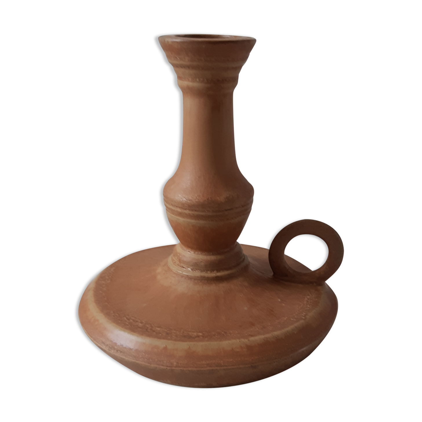 Rhodaceram sandstone candle holder
