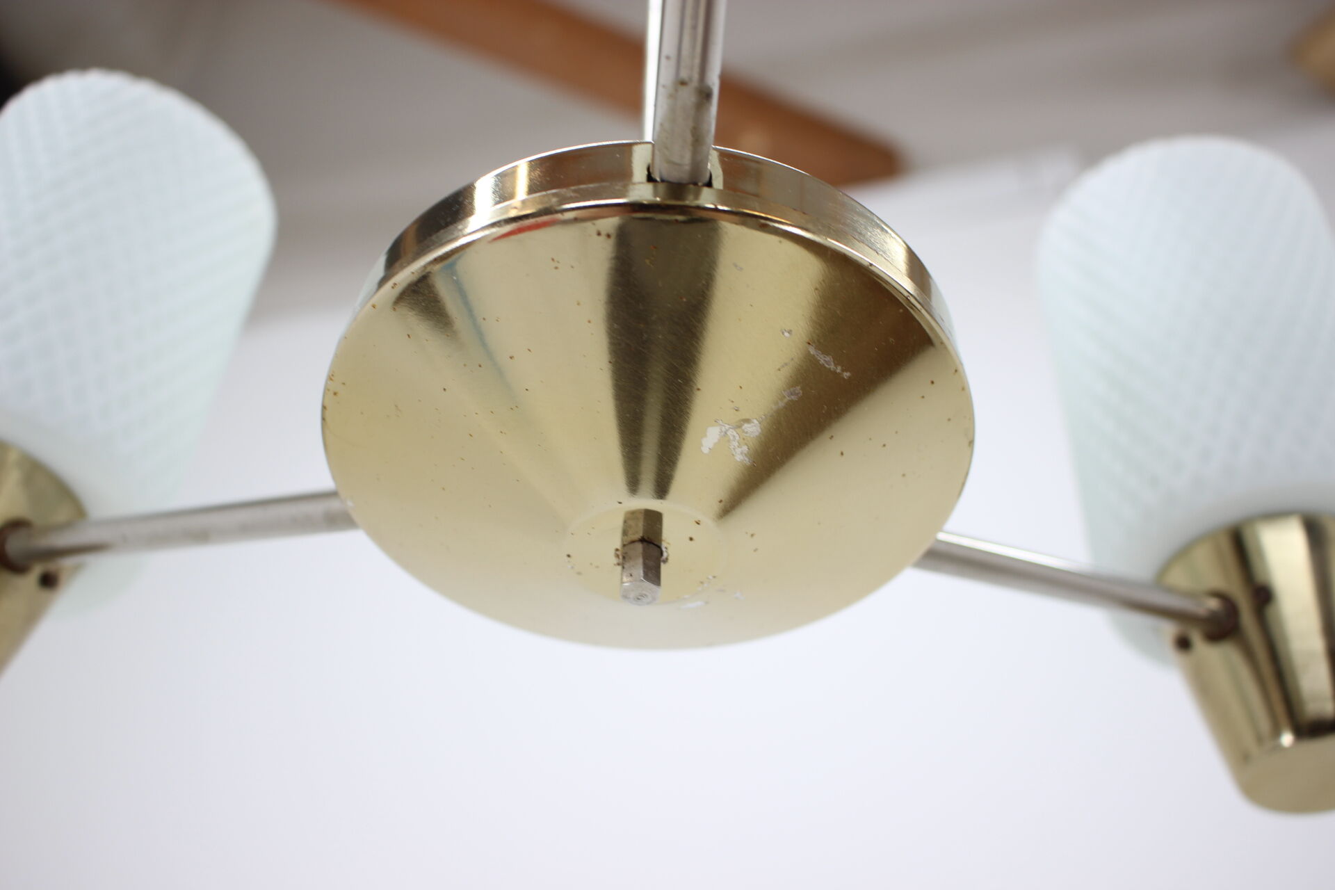 Mid-century adjustable chandelier/Kamenický Šenov, 1960´s.