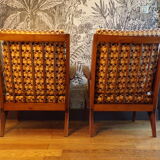 Pair of Scandinavian armchairs
