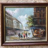 Parisian animated scene by Burnett