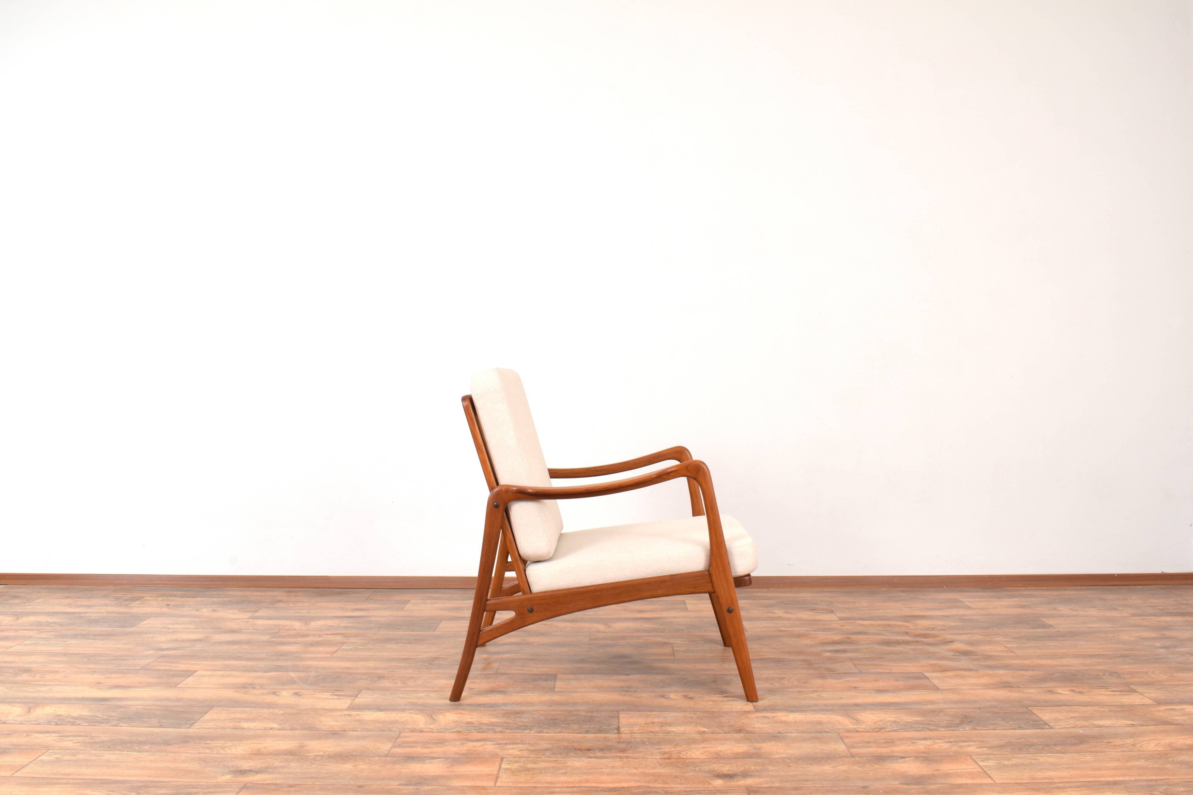 Mid-Century Danish Teak Lounge Chair, 1960s.