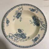 Deep plates Sarreguemine Royat