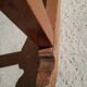 Rocking family cradle and cherry bed canopy