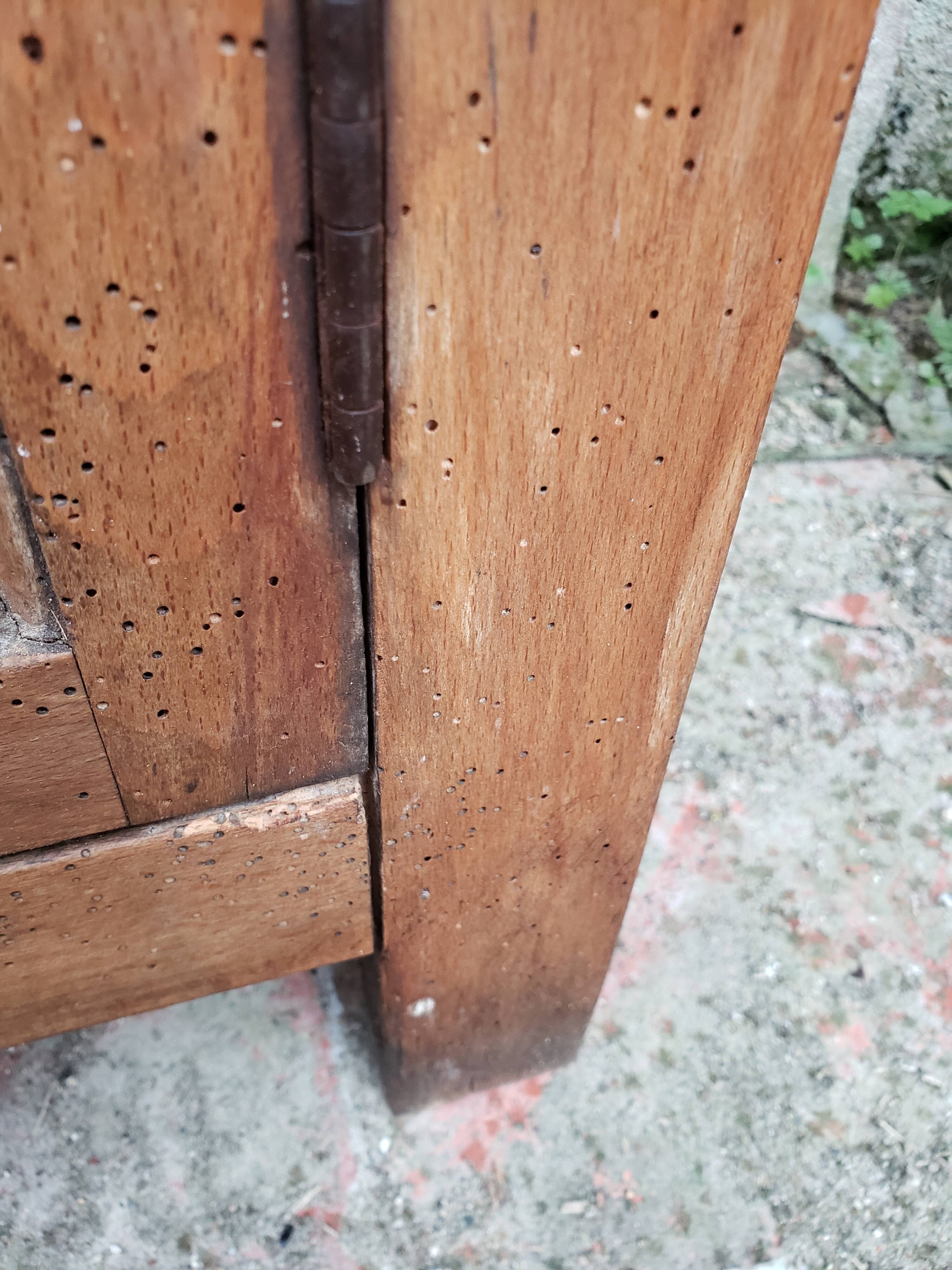 Parisian buffet natural wood "touraine"