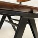 Vintage Eromes Marko school compass Chair set of 4