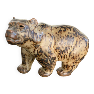Ours en grès par Knud - royal