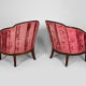 Salon Art Déco par Paul Follot en velours rose , circa 1920