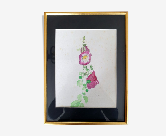 Henri de Linarès (1904-1987) - aquarelle sur papier - Fleurs