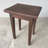 Antique solid wood stool