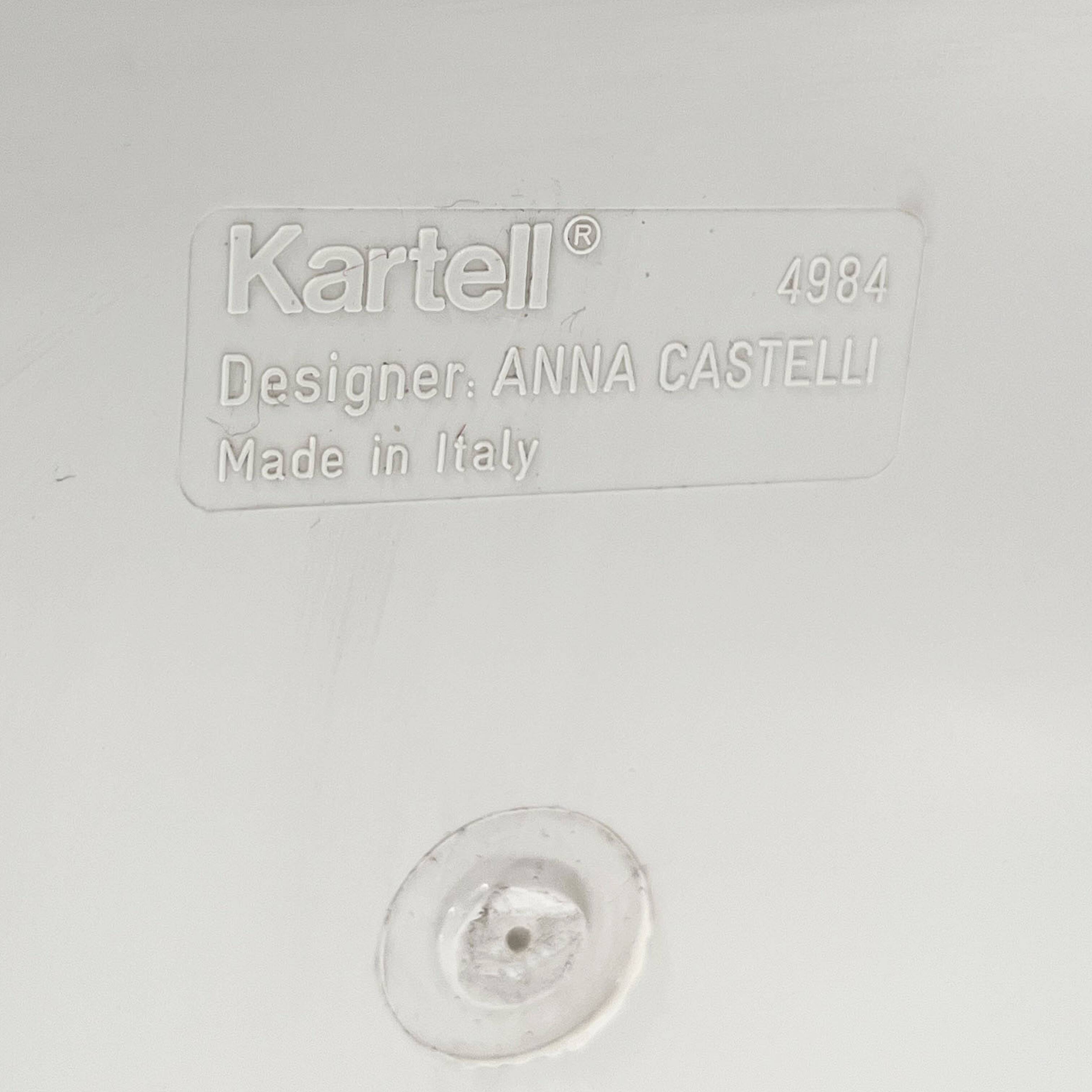 Storage furniture, laundry basket by Anna Castelli for Kartell, 1970