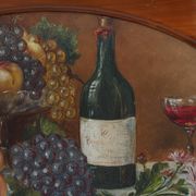 Still Life Oil Painting on wood by the Belgian Artist A. Heynderickx, 1922