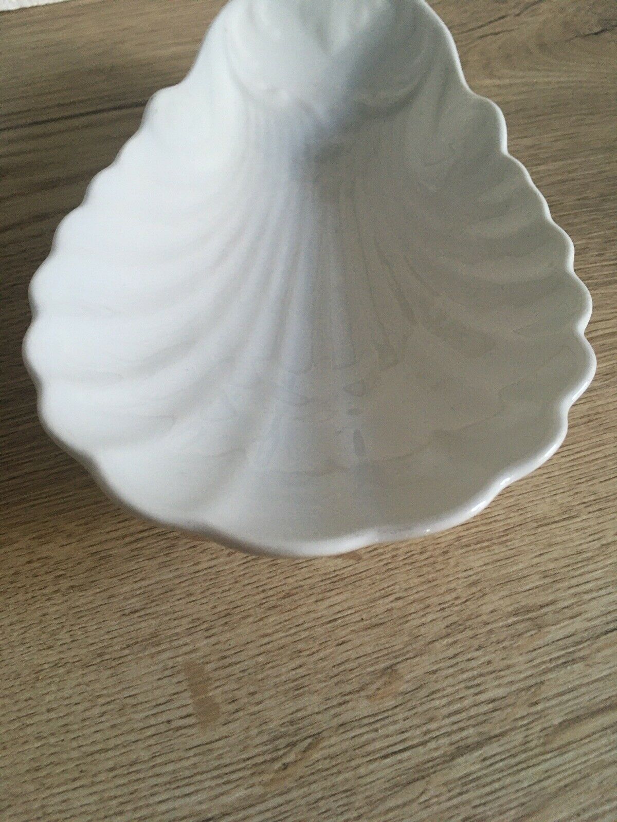 Empty pocket in Porcelain Limoges vintage shell 70's