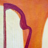 Walter Lewy 1905-1995 Surrealist scene - signed and dated 1974.