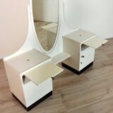 Dressing table / Vintage 1950s wooden entrance furniture