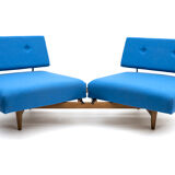 Canapé-lit « Stella » par Knoll Antimott Wilhelm Knoll Allemagne, 1950