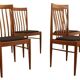 Set van 4 Bramin eetkamerstoelen 'Halgarde'