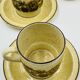 Service à café 4 personnes Poole Pottery modèle Thistlewood
