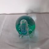 Paperweight Murano glass turtle signed Nason