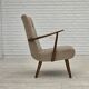 1960s, Danish armchair, furniture wool, beech wood.