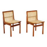 2 Cane chairs - Cane seats redone