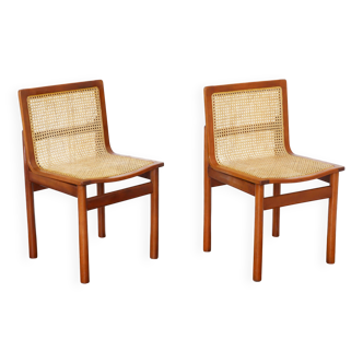 2 Cane chairs - Cane seats redone