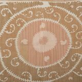 Hand knotted rug, vintage turkish rug 134x151 cm