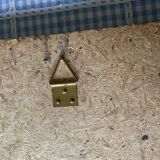 Oil on wood wild pansies 29x17