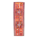 3x11 Pink Brown Vintage Kilim Runner Rug, 104x328Cm