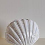 Scallop shell vase