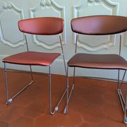 Set of 4 Wolfgang chairs by Fornasari