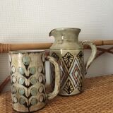 Set of two Malarmey ceramics