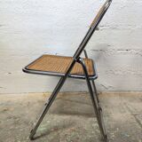 Folding chair metal structure