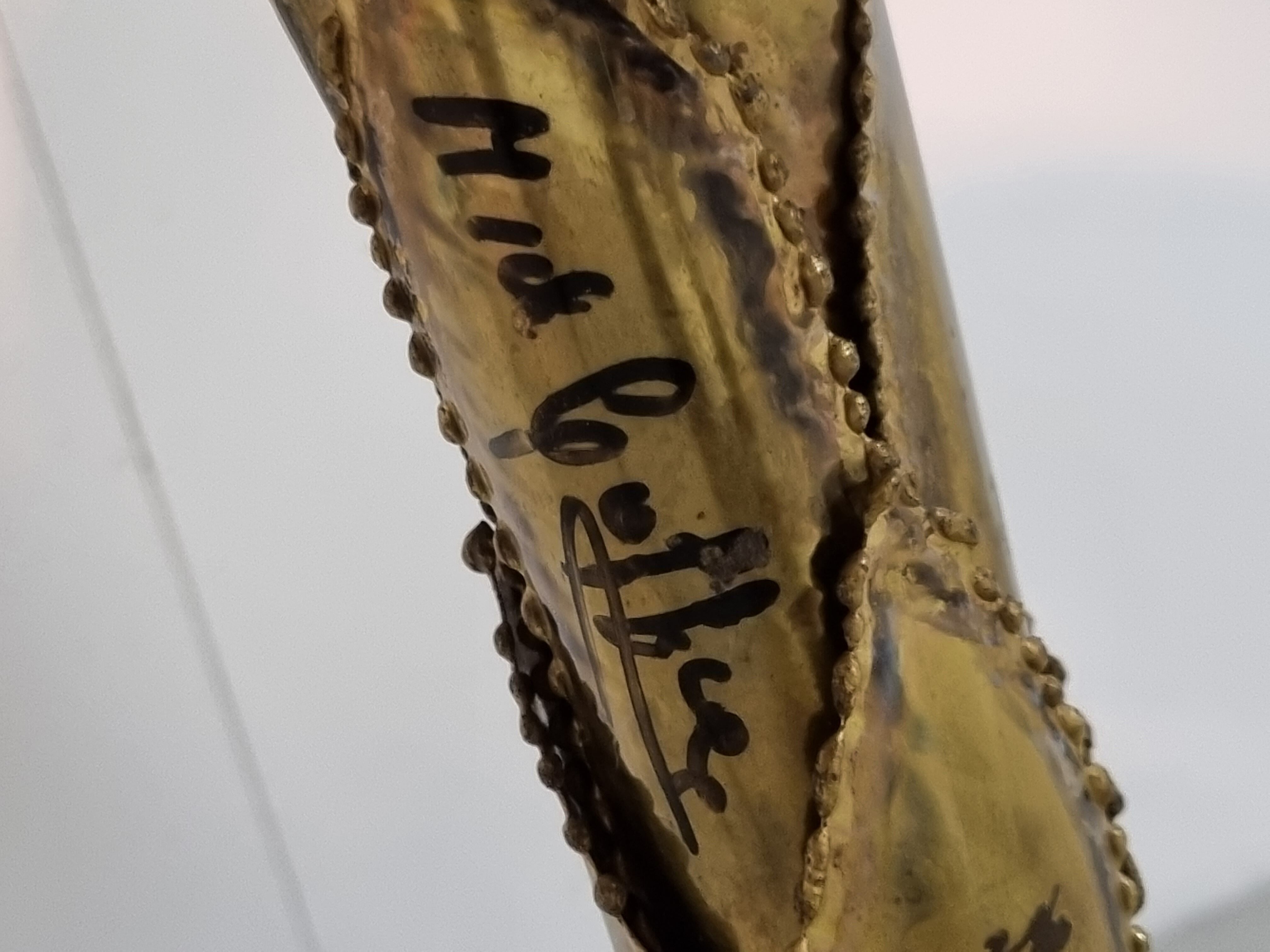 Palm table lamp, 1970s