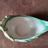 Gravy boat in barbotine style