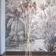 Lily of the valley floor lamp by René Mathieu for Lunel