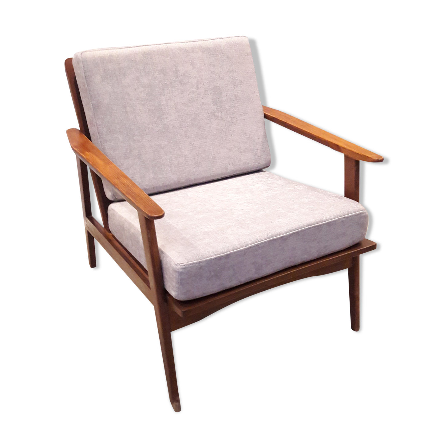 Wood armchair