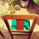 Lot de 4 chaises art déco