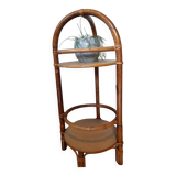 Servant - vintage bamboo stool