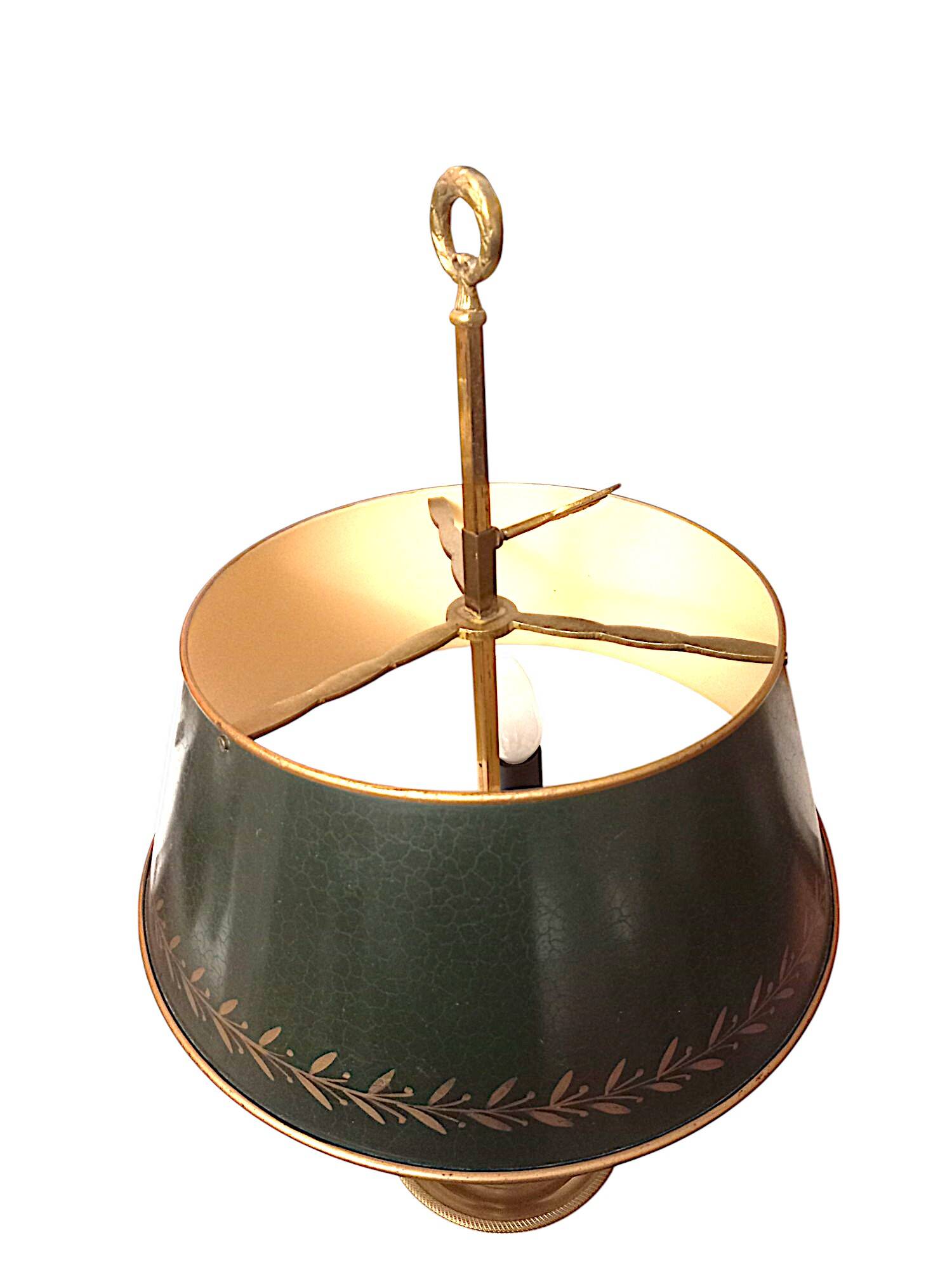 Empire bronze hot water bottle lamp