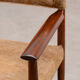Rosewood and cow hide chair by Kurt Østervig for Sibast, 60s Denmark.